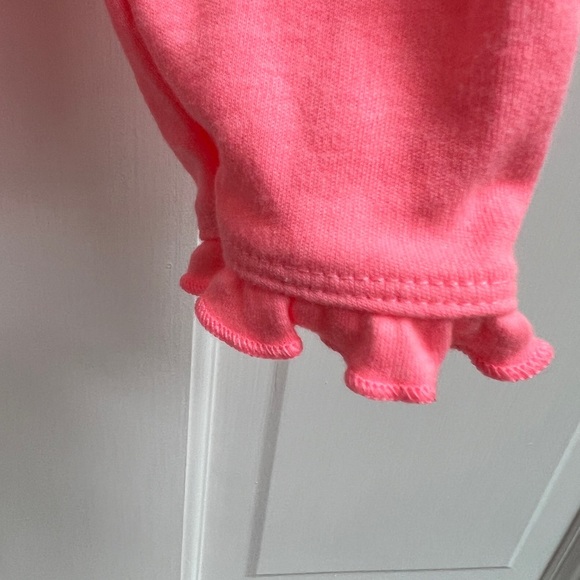 Simple Joys by Carter’s 12M Neon Pink Stretchy Girls Leggings Pants - Picture 2 of 3